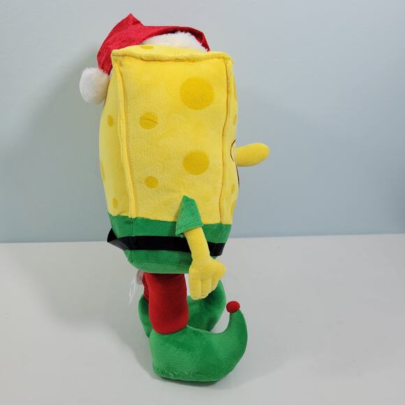 Wal-Mart Nickelodeon 21" SpongeBob SquarePants Plush Christmas Greeter 12222-1T - Picture 6 of 8